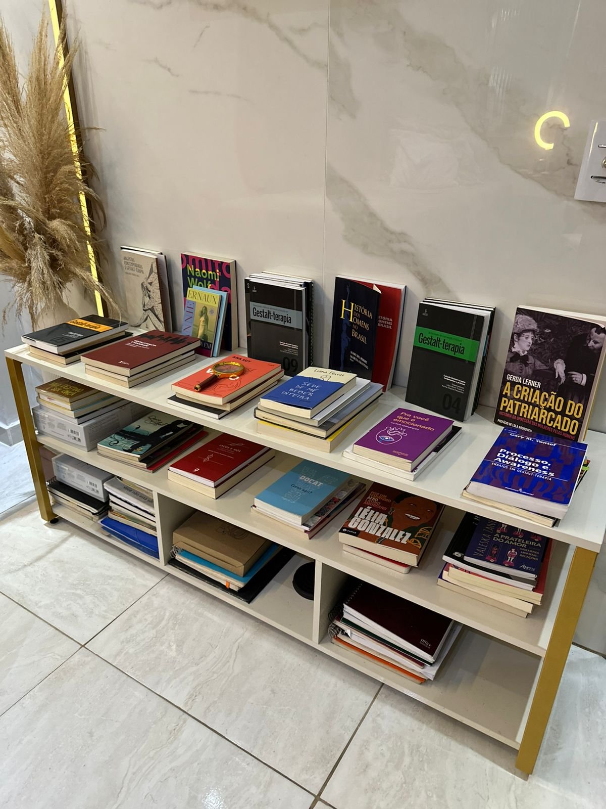 Consultório - Biblioteca e Estante